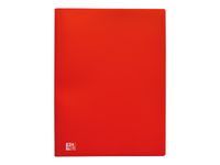 Initial - Porte vues - 60 vues - A4 - rouge