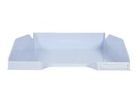 Exacompta Combo Midi Aquarel - Corbeille à courrier - bleu pastel