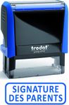 Trodat - Tampon prêt à l'emploi "Signature des parents"
