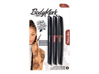 BIC BodyMark Henna Vibes - 3 marqueurs tatoo + 2 pochoirs