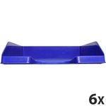 Exacompta Forever - 6 Corbeilles à courrier bleu