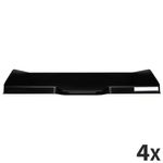 Exacompta COMBO - 4 Corbeilles à courrier à l'italienne noir