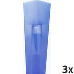 Exacompta The Magazine - 3 Porte-revues bleu glacé