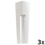 Exacompta The Magazine - 3 Porte-revues blanc