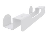 Double patère IN'TEAM pour banquette et box acoustique - blanc