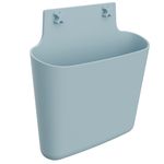 Corbeille murale XL - H 38,5 x L 40 x P 11,5 cm - bleu