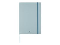 Oberthur Carmen - Carnet de notes souple A5 - ligné - 200 pages - vert de gris