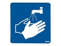 Pickup - Pictogramme - Obligation de se laver les mains - 100 x 100 mm
