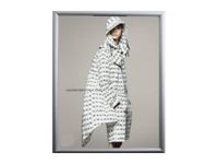 INOVSHOP Clipframe - Vitre d'affichage clippant - coins carrés - A4