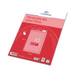 La Couronne - 10 Pochettes  C4 229 x 324 mm - 90 gr - sans fenêtre - brun - bande auto-adhésive