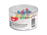 Sign - 300 Punaises signalétique - 7 mm - couleurs assorties