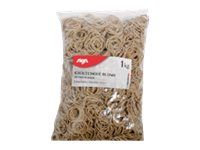 Sign - Bracelets caoutchouc étroit - élastiques fins - 6 x 0.2 cm - 1 kg