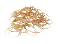 Sign - bracelets caoutchouc - élastiques fins - 1,5 x 15 cm - 1 kg