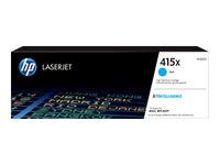 HP 415X - cyan - cartouche laser d'origine (W2031X)