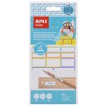Apli Agipa - 35 Étiquettes adhésives plastifiées - 46 x 10 mm / 31 x 19 mm / 31 x 11 mm