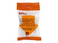 Apli - Notes adhésives flèches 70 x 70 mm - bloc de 200 feuilles couleurs vives