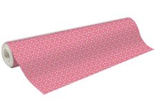 Clairefontaine - Papier cadeau kraft - 70 cm x 50 m - 70 g/m² - motif fleurs roses