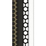 Clairefontaine Excellia - Papier cadeau - 70 cm x 2 m - 80 g/m² - différents modèles à pois or et noir