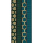 Clairefontaine Excellia - Papier cadeau - 70 cm x 5 m - 80 g/m² - différents modèles à pois bleu et vert