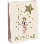 Clairefontaine Excellia - Sac cadeau - 26,5 cm x 14 cm x 33 cm - ritournelle