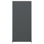 Nobo Impression Pro - Cloison de séparation - 80 x 180 cm - gris
