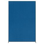 Nobo Impression Pro - Cloison de séparation - 120 x 180 cm - bleu