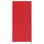Nobo Impression Pro - Cloison de séparation - 80 x 180 cm - rouge