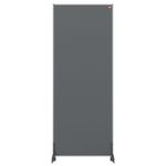 Nobo Impression Pro - Cloison de séparation - 40 x 100 cm - gris