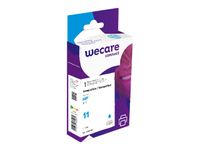 Wecare connect - 28 ml - cián - compatible - refabricado - cartucho de tinta (alternativa para: HP 11) - para HP Business Inkjet 1000, 1100, 1200, 2300, 2800; DesignJet 110, 70; Officejet Pro K850
