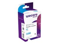 Cartouche compatible HP 338 - pack de 2 - noir - Wecare
