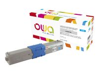 Cartouche laser remanufacturée OKI 44469706 - cyan - Owa