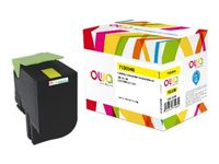 Cartouche laser remanufacturée Lexmark 71B0040 - jaune - Owa
