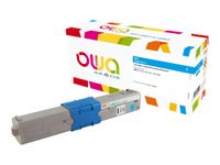 Cartouche laser remanufacturée OKI 44973511 - cyan - Owa