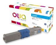 Cartouche laser remanufacturée OKI 46490607 - cyan - Owa