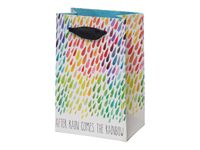 Legami - Sac cadeau "After Rain Comes the Rainbow"