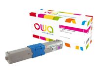 Cartouche laser remanufacturée OKI 44973510 - magenta - Owa