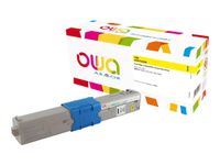 Cartouche laser remanufacturée OKI 44973509 - jaune - Owa