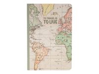 Legami - Carnet de notes A5 uni - travel