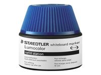STAEDTLER LUMOCOLOR - Flacon de recharge 20 ml - bleu - pour marqueurs effaçables Lumocolor 351