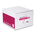 GPV - 500 Pochettes Enveloppes B5 176 x 250 mm - 90 gr - sans fenêtre - blanc - bande adhésive