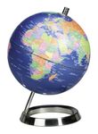 Carpentras Sign - Globe terrestre non lumineux - 20 cm - bleu pop colors