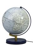 Carpentras Sign - Globe terrestre lumineux - 25 cm - tactile bleu clair