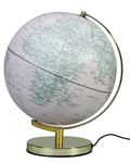Carpentras Sign - Globe terrestre lumineux - 30 cm - antique rose