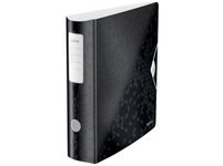Leitz WOW - Classeur à levier 180° - Dos 65 mm - A4 - pour 350 feuilles - noir