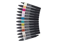 ProMarker Manga Romance - 12 Marqueurs double pointe