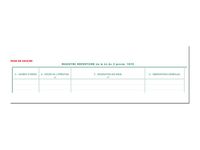 Exacompta - Piqûre pour agents immobiliers et marchands de biens - 25 x 32 cm - 80 pages