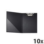 Exacompta - 10 Porte blocs à rabat - A4 - noir