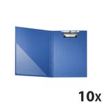 Exacompta - 10 Porte blocs à rabat - A4 - bleu