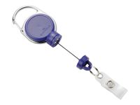 Durable - Porte-badge bleu foncé - 54 x 87 mm