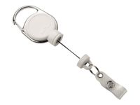 Durable - Enrouleur de badge blanc - 60 cm